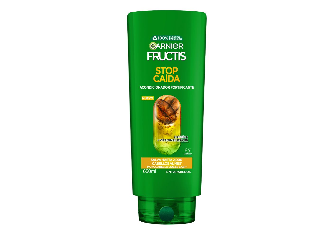 Acondicionador Fructis Stop Caída Cafeina 650ml